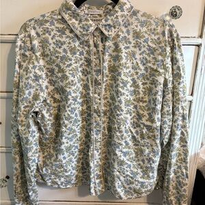 Liz Claiborne Villager Floral Blouse